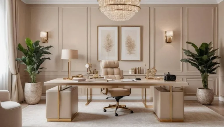 Elegant Home Office Decor