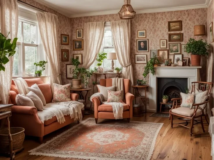 Grandma Core Living Room