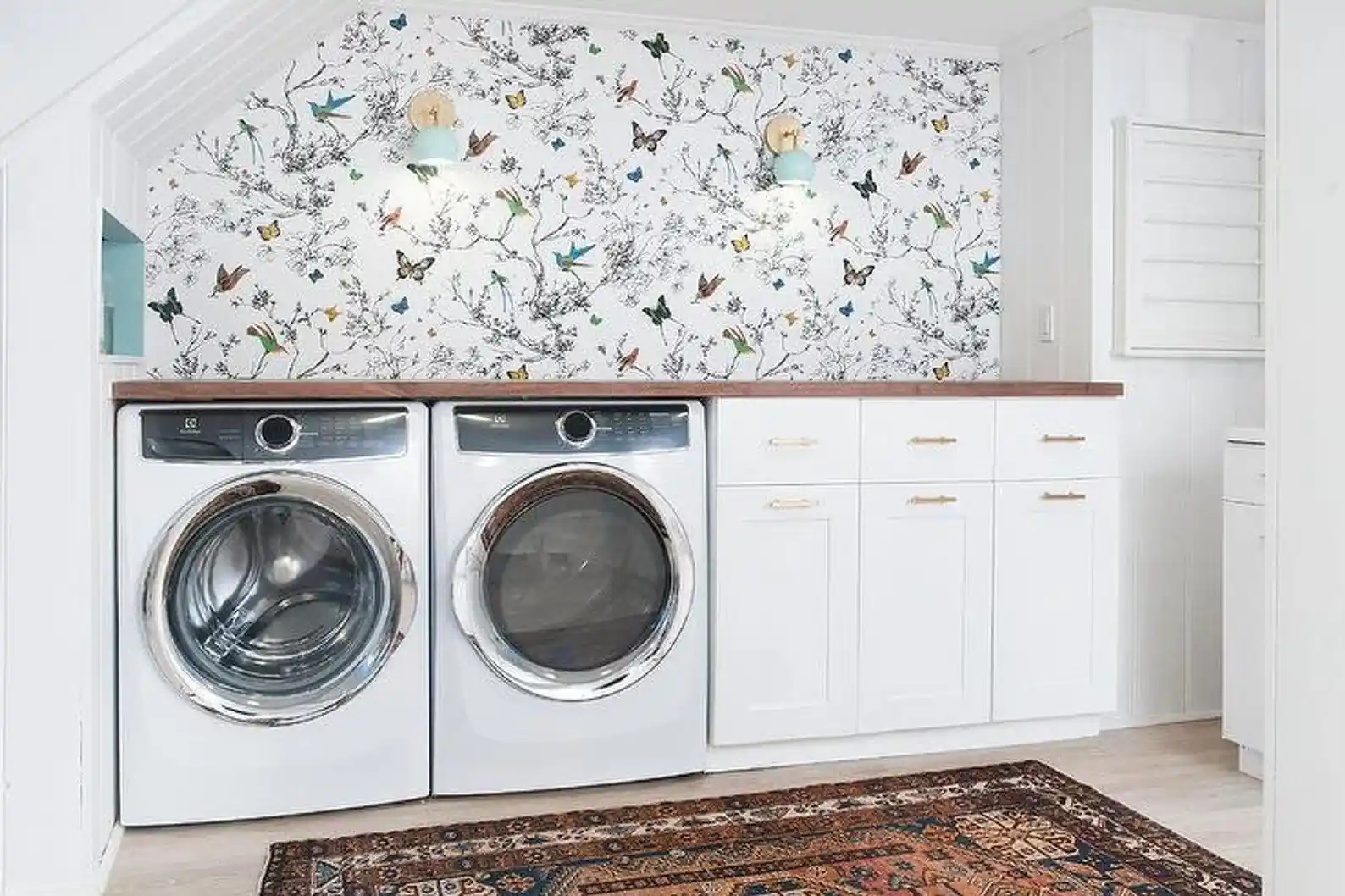 Laundry Room Wallpaper