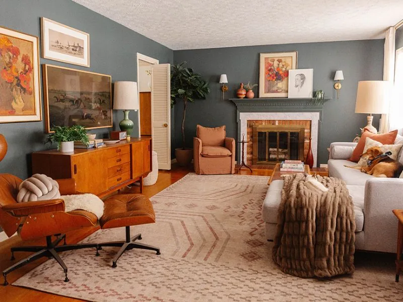 Mid Century Modern Living Room