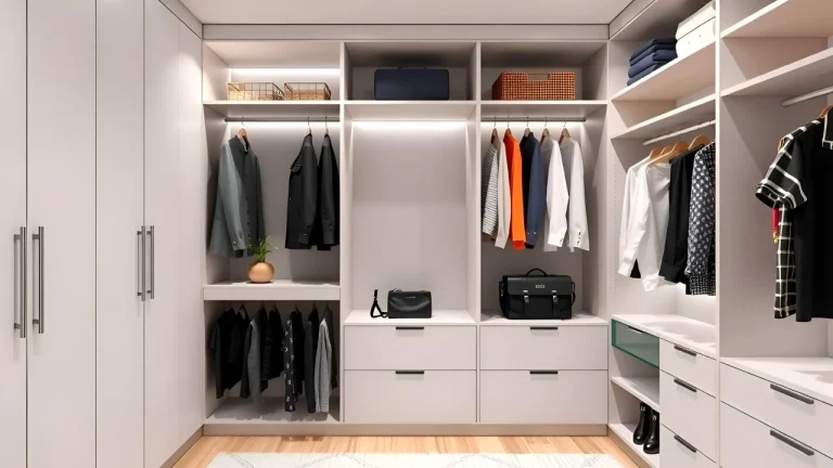 dorm closet ideas