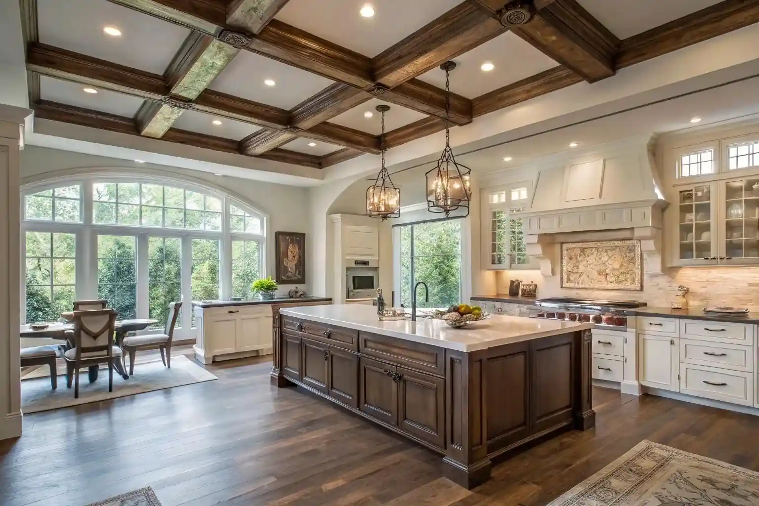 kitchen cheap Wood Ceiling Ideas