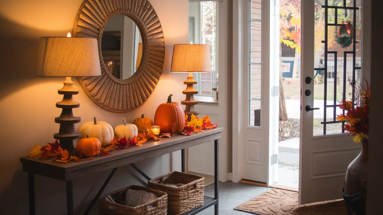 Fall Entryway Decor